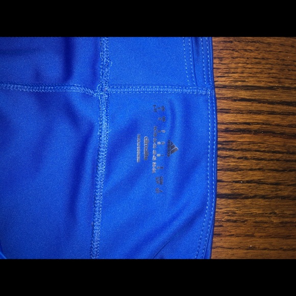 Blue Adidas Workout leggings - Picture 3 of 4